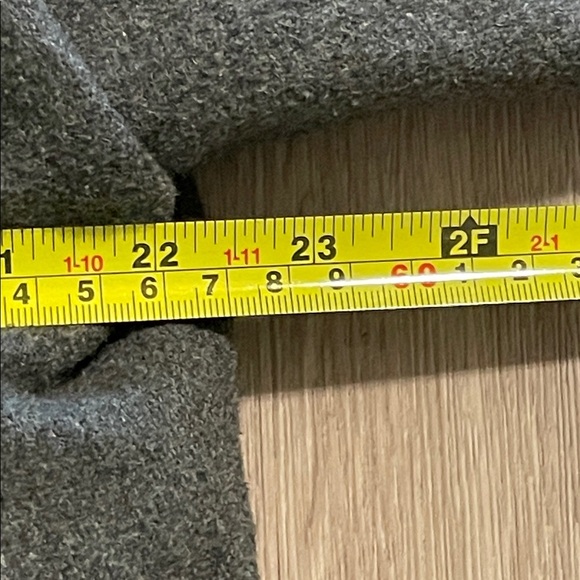 Old Navy Women Wool Charcoal Double-Breasted Pea Coat XL Preppy Contemporary - Picture 13 of 15